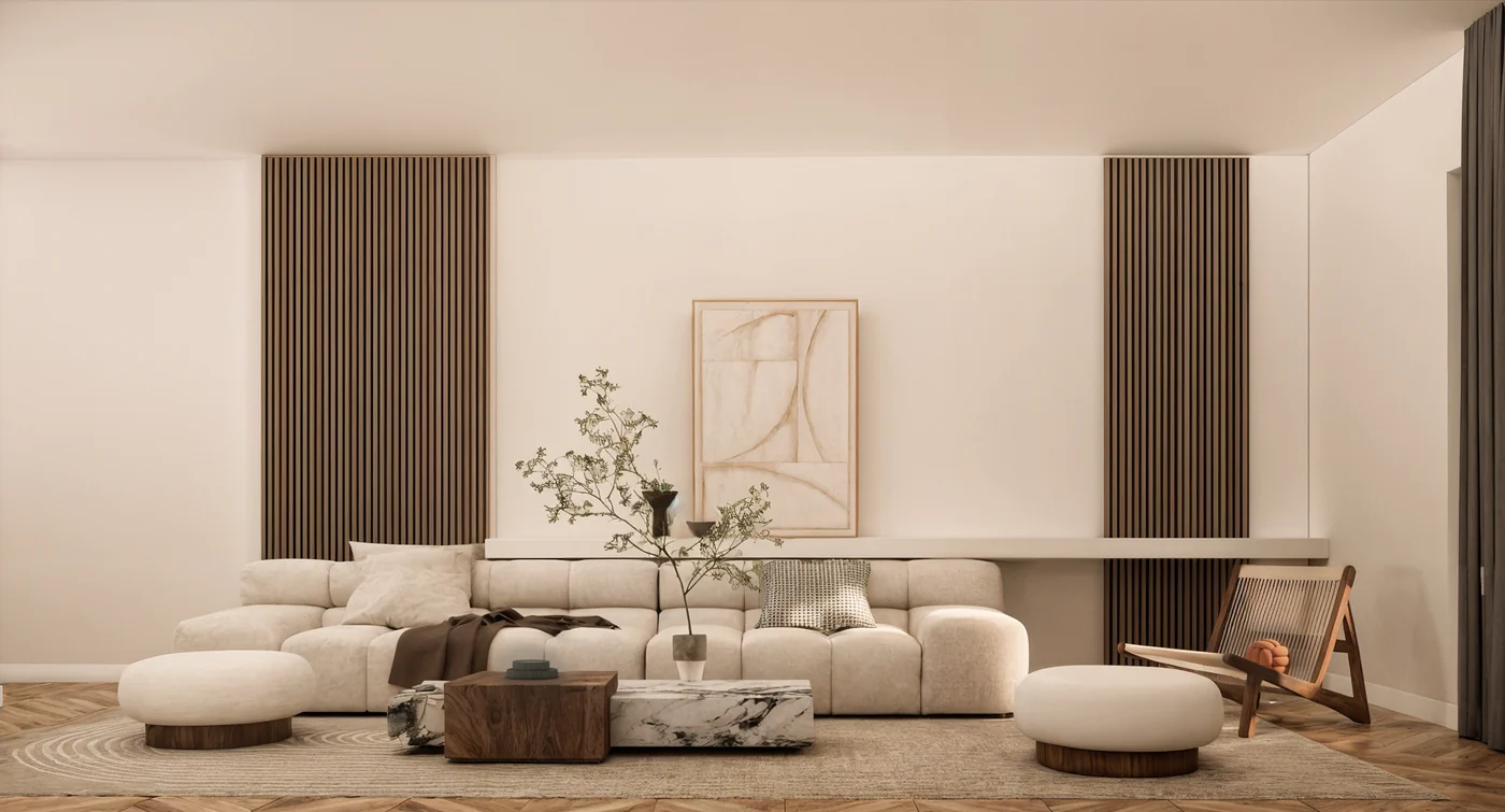 Contemporary residential interior design